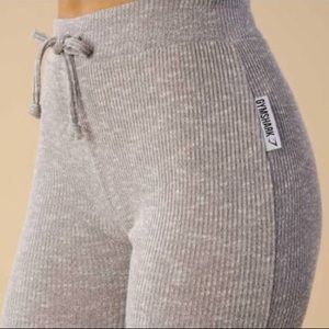 Gymshark Slounge Crop Top and Slounge Leggings